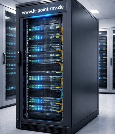 IT Serversysteme für Unternehmen, Gewerbe und Kommunen in MV (Bildquelle: https://chatgpt.com/)